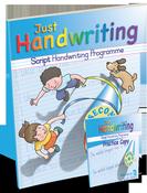 9781912725281 Just Handwriting CURSIVE 2nd Class (incl Free Practice Copy) Educate - Craftyart image