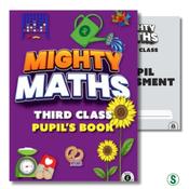 9781804583715 Mighty Maths 3RD CLASS PACK (Pupil's Book/Pupil Assessment Book) Gill Education - Craftyart image