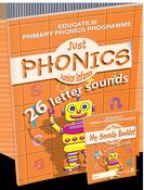 9781910468340 Just Phonics - Junior Infants (26 Letter Sounds) Educate - Craftyart image