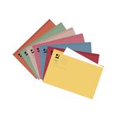 Square Cut Folder Lightweight 180gsm Foolscap Assorted (Pack of 100) - Craftyart