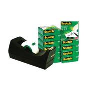 Scotch Magic Tape 810 19mmx33m (16 rolls) &amp; Dispenser - Craftyart