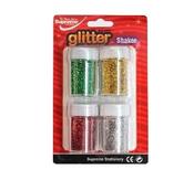 GLITTER METALLIC ASST 8G 8PK - Craftyart