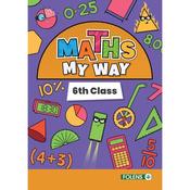 PM4936 Maths My Way 6th Class Pupil Book - New for 2025 Folens - Craftyart