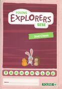 PZ9214 Explorers Pupil Book 2nd Class Folens - Craftyart image