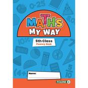 PM2659 Maths My Way 5th Class Fluency Practice Book - New for 2025 Folens - Craftyart