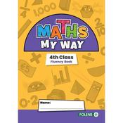 PM2642 Maths My Way 4th Class Fluency Practice Book - New for 2025 Folens - Craftyart