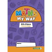 PM2666 Maths My Way 6th Class Fluency Practice Book - New for 2025 Folens - Craftyart