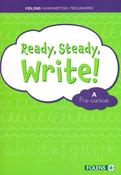 PH9771 Ready, Steady, Write! Pre-cursive A Set Folens - Craftyart