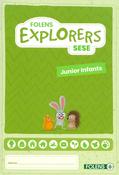 PZ9870 Explorers Pupil Book Junior Infants Folens - Craftyart image