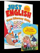 9781910936689 Just English Junior Infants + FREE novel The Three Little Pigs Educate - Craftyart