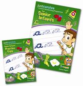 JC002W Just Cursive Handwriting Senior Infants (Book &amp; Practise Copy) Just Rewards - Craftyart
