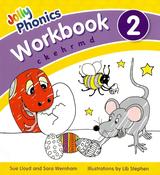 Jolly Phonics Workbook 2 - Pre Cursive Letters - Craftyart image