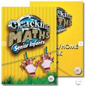 9780717154234 Cracking Maths SENIOR INFANTS (incl. School/Home Link Book) - Craftyart image