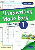 CJ Fallon 19336 Handwriting Made Easy - Print Style 1 - Craftyart