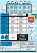 An Gum Irish Grammar Glance Card: 3rd - 6th Class - Craftyart