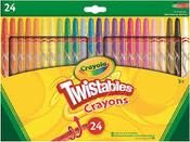 CRAYOLA TWISTABLE CRAYONS 24PK (528501) - Craftyart image