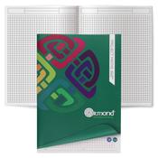 A4 120pg 5mm Sq Project Maths Softback Copy - Craftyart