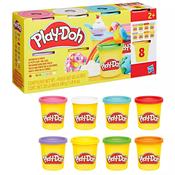 Play-Doh Rainbow Colors 8 Pack – Bright Modeling Clay Set for Kids - Craftyart