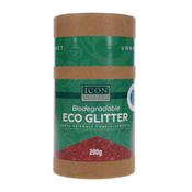 200g Biodegradable Eco Glitter - Red - Craftyart