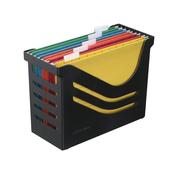 Jalema Recycled Office Box with 5 Suspension Files A4 Black 2658026998 - Craftyart image