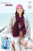 Stylecraft Grace Aran Pattern 10092 - Accessories