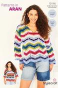Stylecraft Special, Grace &amp; Relove Aran Pattern 10146 - Crochet Sweaters