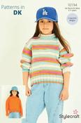 Stylecraft Merry Go Round DK &amp; Special DK Pattern 10194 - Sweaters