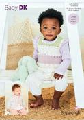 Stylecraft Bambino Dotty &amp; Bambino DK Pattern 10200 - Cardigan &amp; Tank