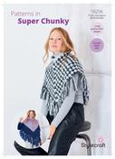 Stylecraft Cloudlike Super Chunky Pattern 10256 - Crochet Ponchos image