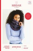 Sirdar Jewelspun Aran Pattern 10348 - Cowl