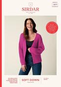 Sirdar Soft Down DK Pattern 10879 - Fluffy Little Cardigan