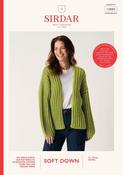 Sirdar Soft Down DK Pattern 10882 - Cosy Days Cardigan