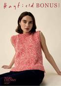 Sirdar Hayfield Bonus Marl Chunky Pattern 10952 - Twirl Round Neck Vest image