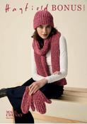 Sirdar Hayfield Bonus Marl Chunky Pattern 10955 - Together Hat, Scarf &amp; Mitts image