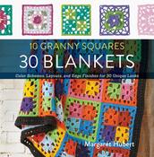 Book - 10 Granny Squares - 30 Blankets By Margaret Hubert image