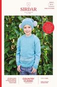 Sirdar Country Classic DK Pattern 2515 - Children's Sweater &amp; Hat