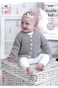 King Cole Comfort DK Pattern 5334 - Cardigans &amp; Sweater