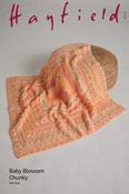 Hayfield Baby Blossom Chunky Pattern 5574 - Little Buds Blanket image