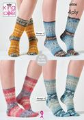 King Cole Norse 4 Ply Pattern 6006 - Socks