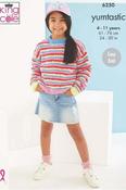 King Cole Yumtastic Pattern 6250 - Sweater &amp; Accessories