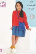 King Cole Yumtastic Pattern 6252 - Sweaters &amp; Bag