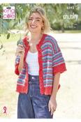 King Cole Flair Solo Chunky Pattern 6593 - Cardigan &amp; Sweater