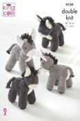 King Cole Truffle Pattern 9159 - Donkeys