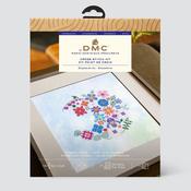 DMC Floral Moon - Intermediate Cross Stitch Kit BK1988