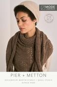 MODE at Rowan Alpaca Haze Pattern MIP9 - Pier Shawl &amp; Metton Hat by Martin Storey &amp; Quail Studio