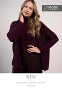 MODE at Rowan Alpaca Haze Pattern MIP69 - Ren Cardigan by Quail Studio