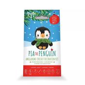 Pia the Penguin Amigurumi Crochet Decoration Kit image