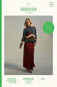 Sirdar Loveful DK Pattern 10766 - Earthscape Sweater