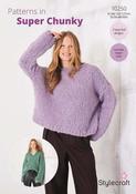 Stylecraft Cloudlike Super Chunky Pattern 10250 - Sweaters