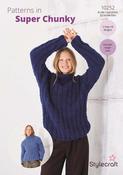 Stylecraft Cloudlike Super Chunky Pattern 10252 - Sweaters